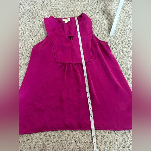 Anthropologie Magenta Blouse size 4 - Picture 8 of 9